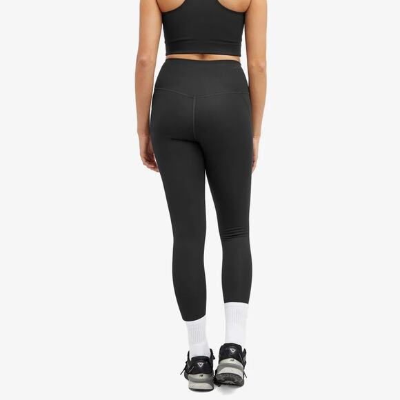 Girlfriend Collective Compressive High-Rise 7/8 Leggings Black - Picture 2 of 8